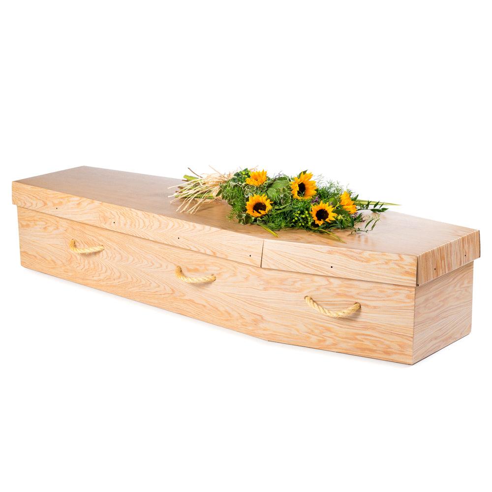 Cardboard Woodgrain - Ecoffins