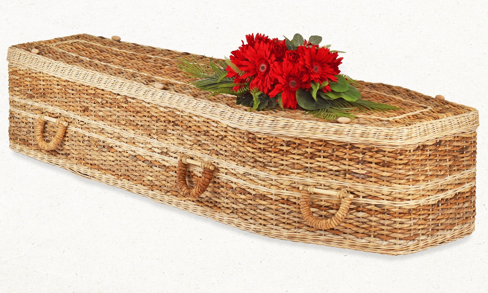 Picture of a Banana Leaf coffin