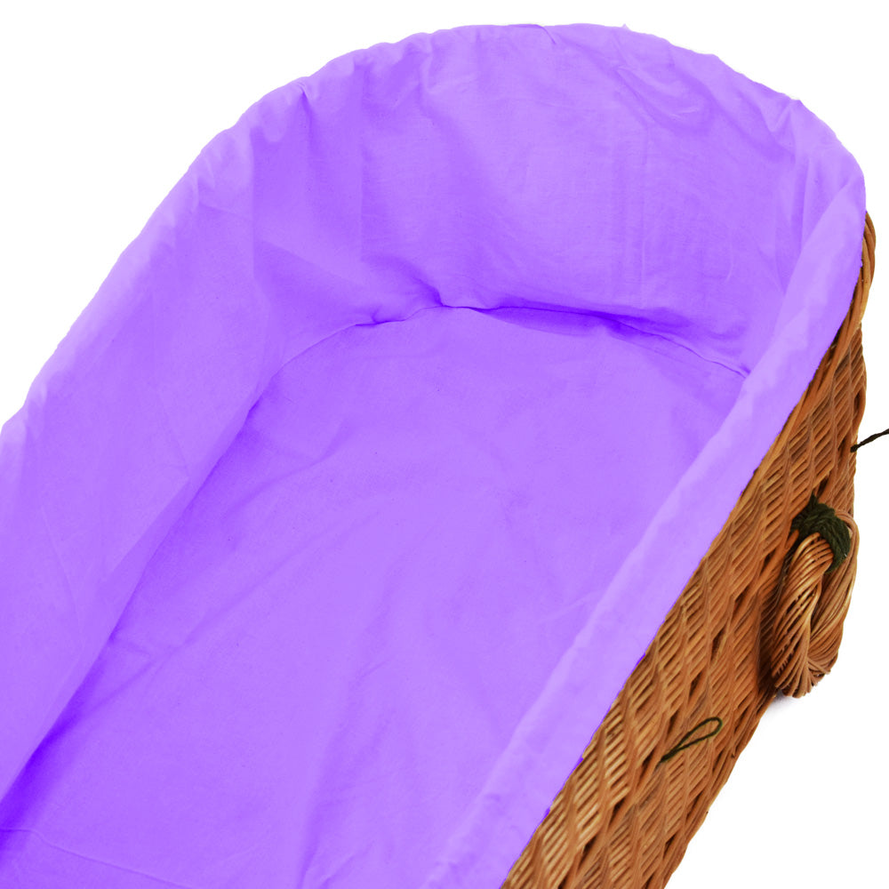 Dyed Cotton Fitted Liner - Ecoffins