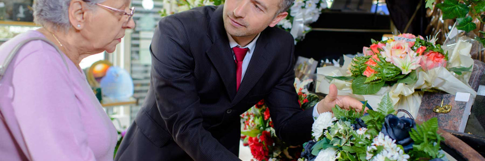 Ask a funeral director