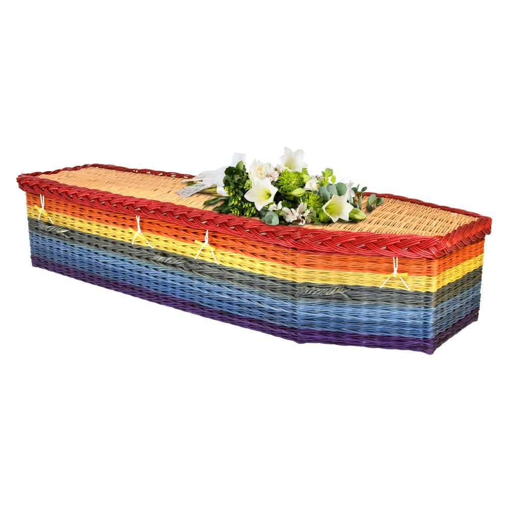 English Willow Traditional Rainbow 6&#39;0&quot; - Ecoffins