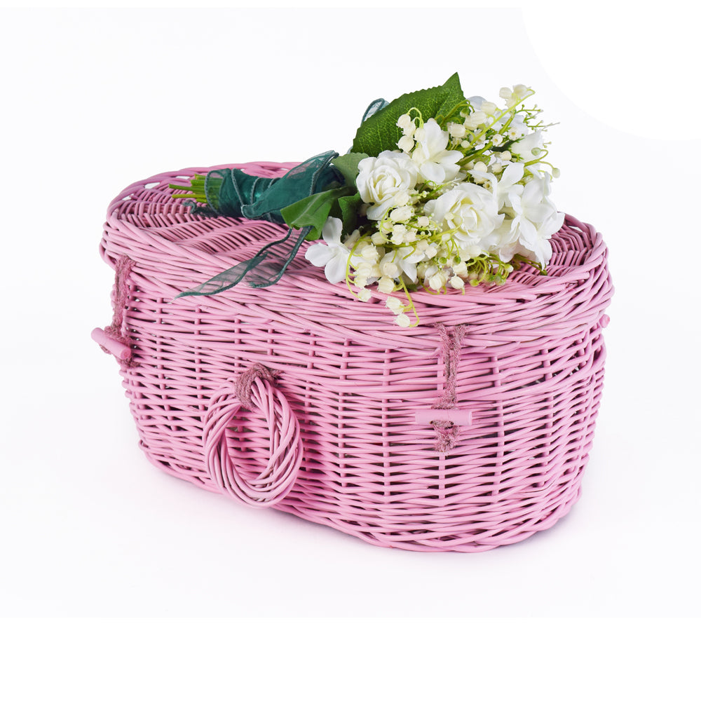 Bespoke Painted Baby Casket - Ecoffins