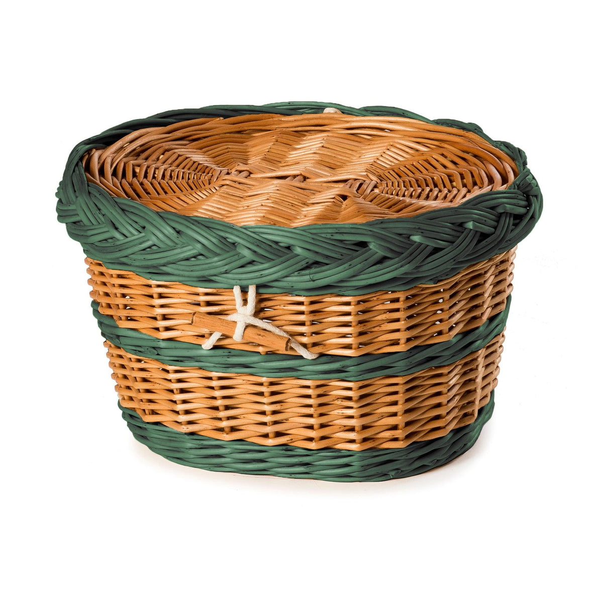 English Willow Ashes Casket Bespoke Colour - Ecoffins