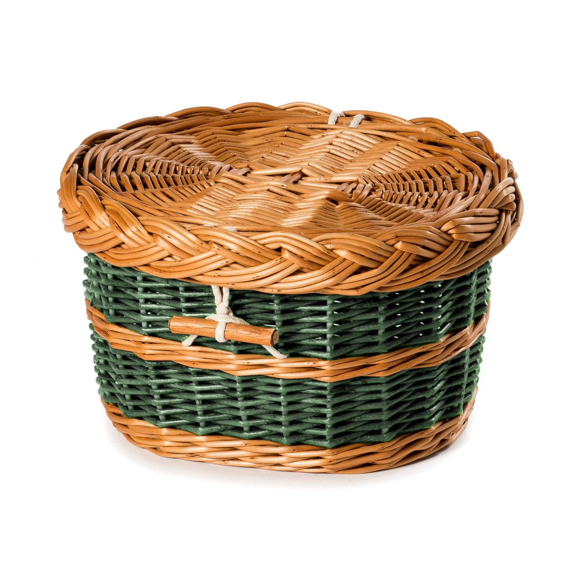 English Willow Ashes Casket Bespoke Colour - Ecoffins