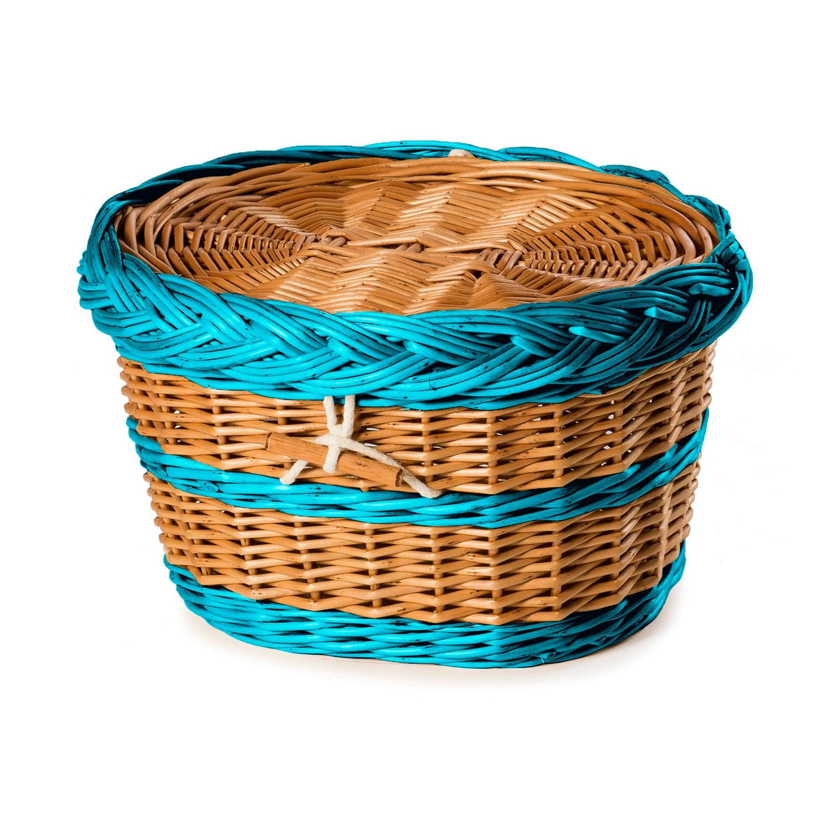 English Willow Ashes Casket Bespoke Colour - Ecoffins