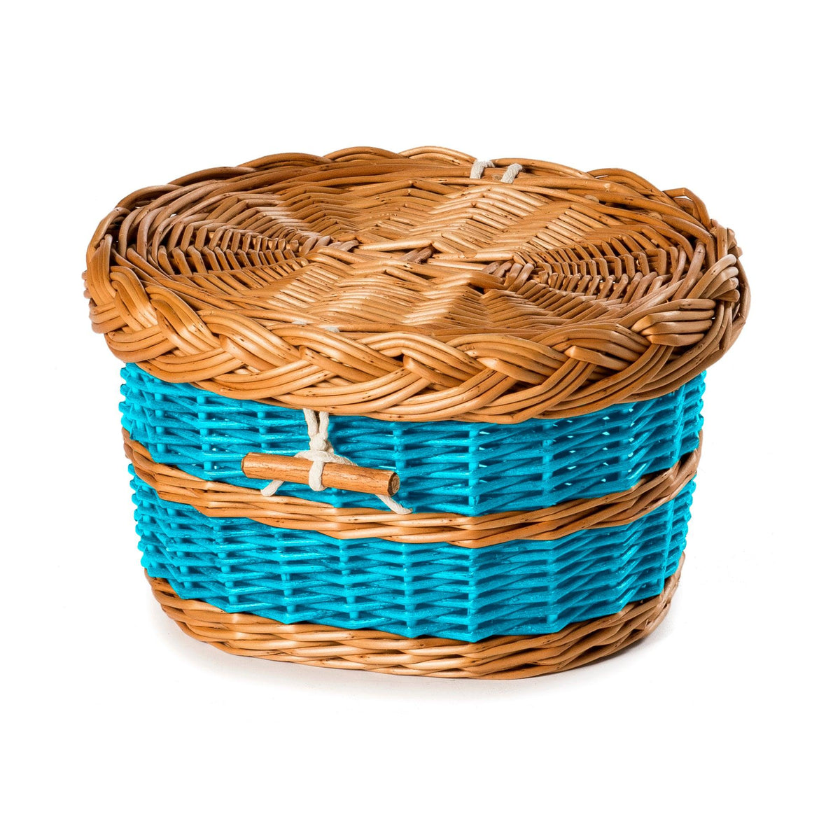 English Willow Ashes Casket Bespoke Colour - Ecoffins