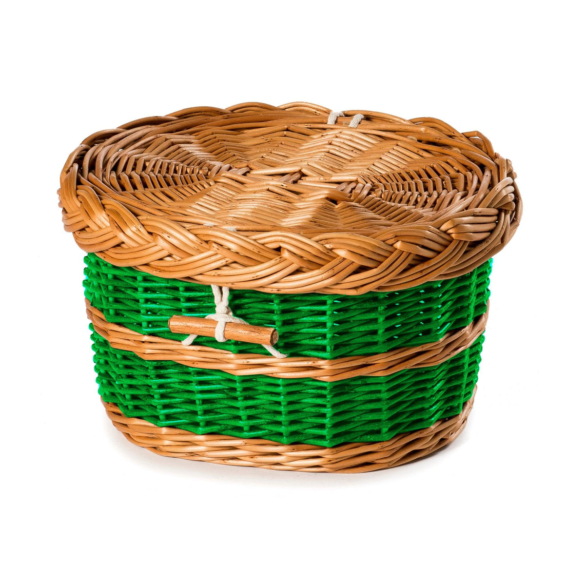 English Willow Ashes Casket Bespoke Colour - Ecoffins