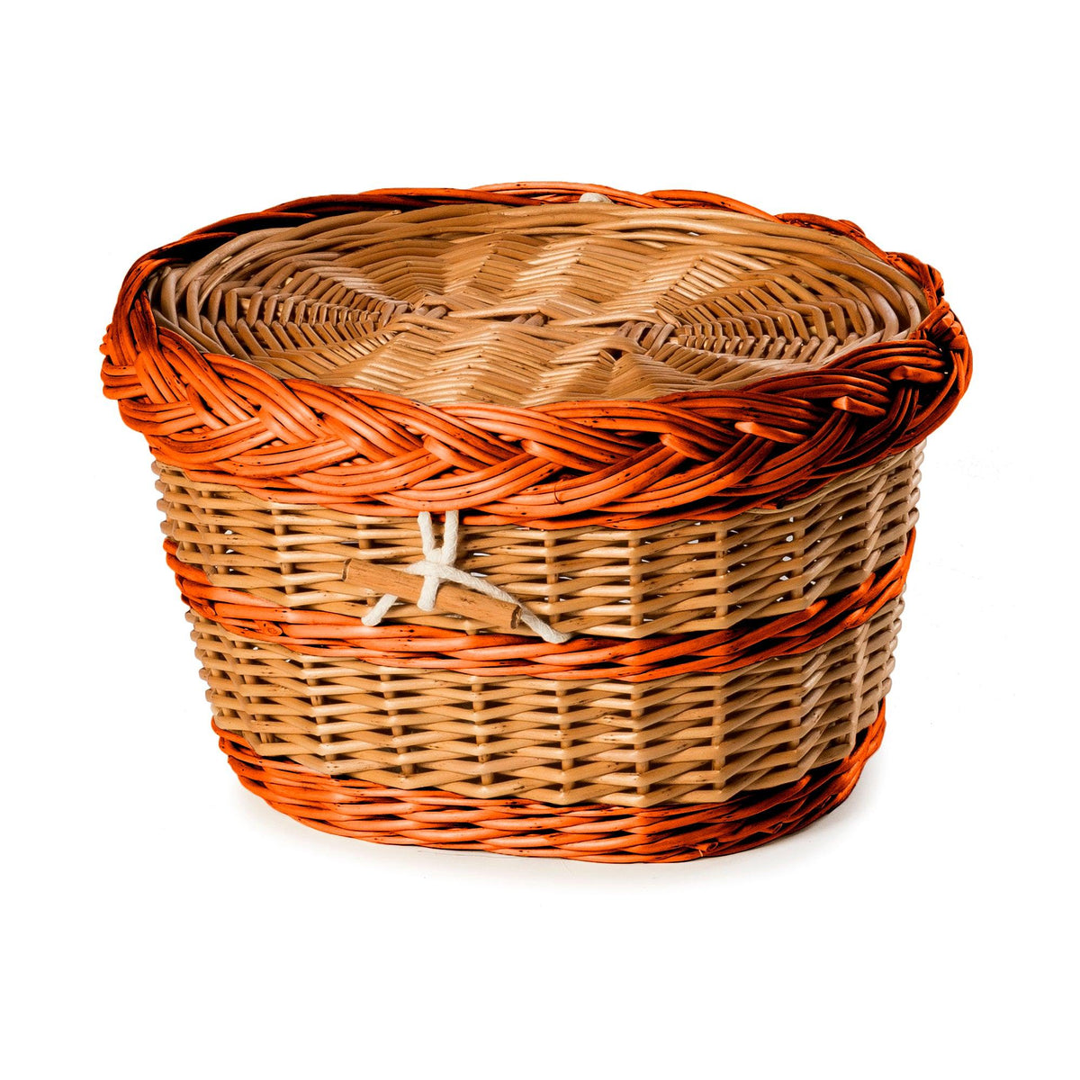 English Willow Ashes Casket Bespoke Colour - Ecoffins