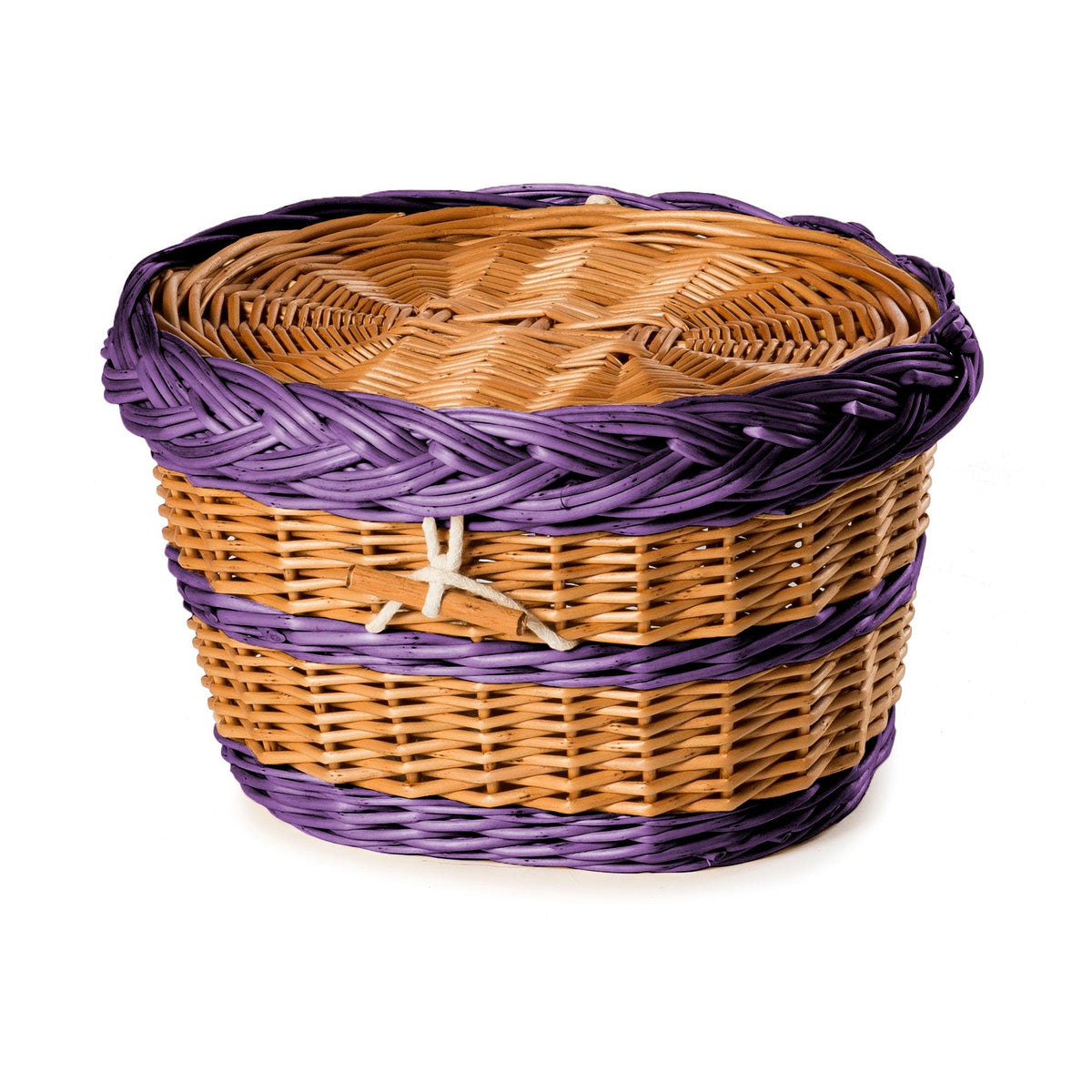 English Willow Ashes Casket Bespoke Colour - Ecoffins