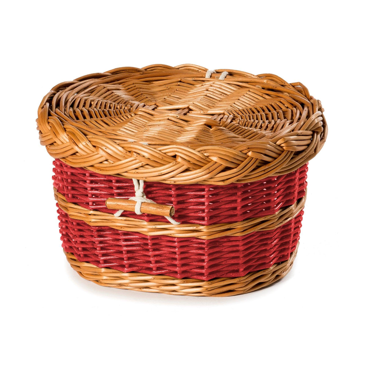 English Willow Ashes Casket Bespoke Colour - Ecoffins