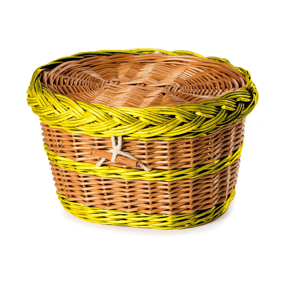 English Willow Ashes Casket Bespoke Colour - Ecoffins