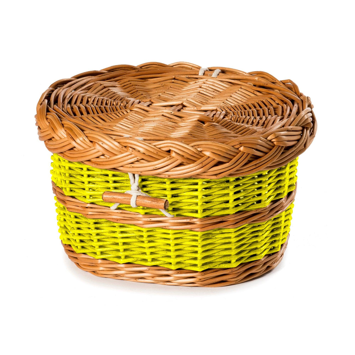 English Willow Ashes Casket Bespoke Colour - Ecoffins