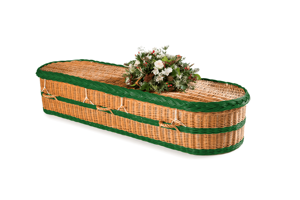 English Willow Round Bespoke (Bands) - Call to order - Ecoffins