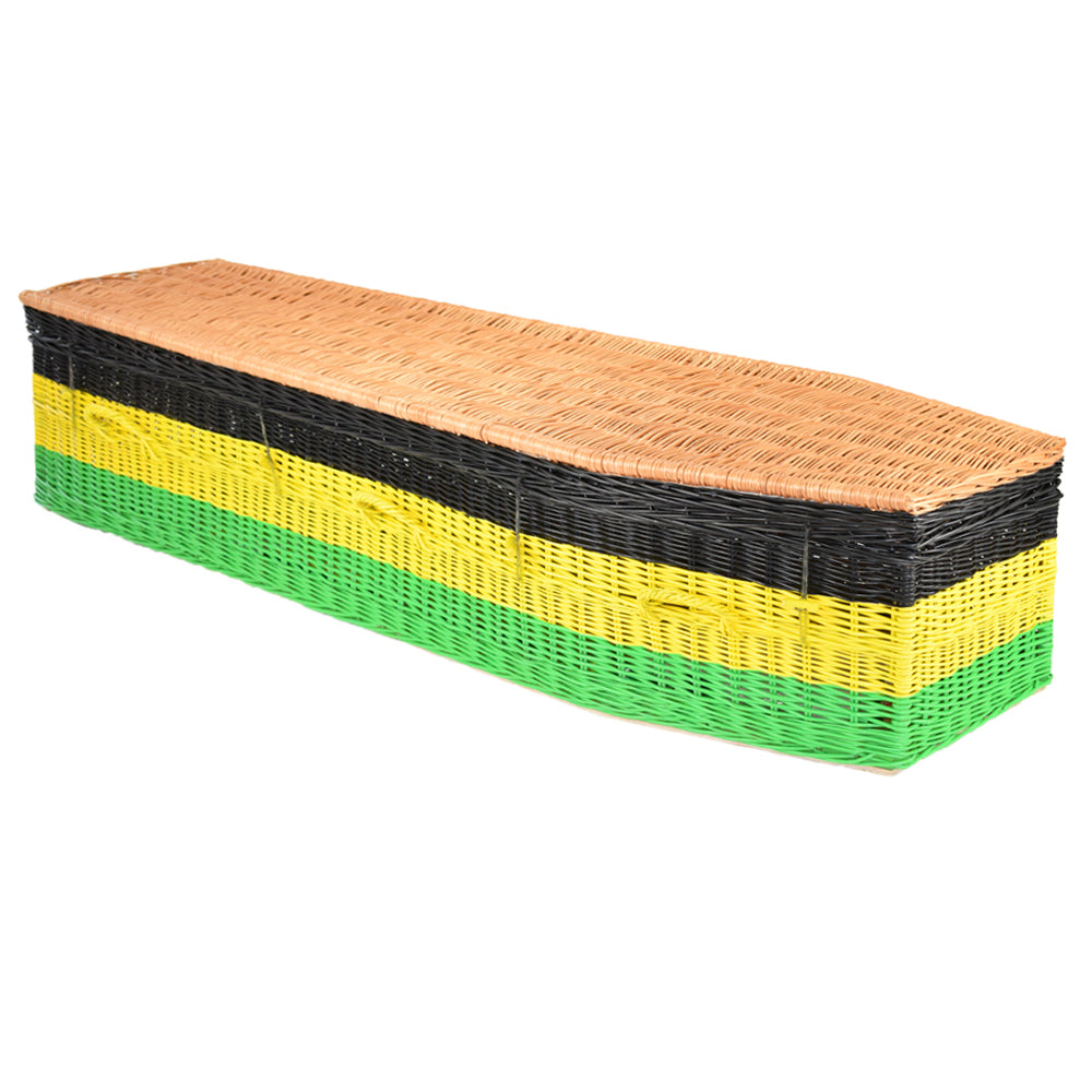 Bespoke Painted Coffin - Ecoffins