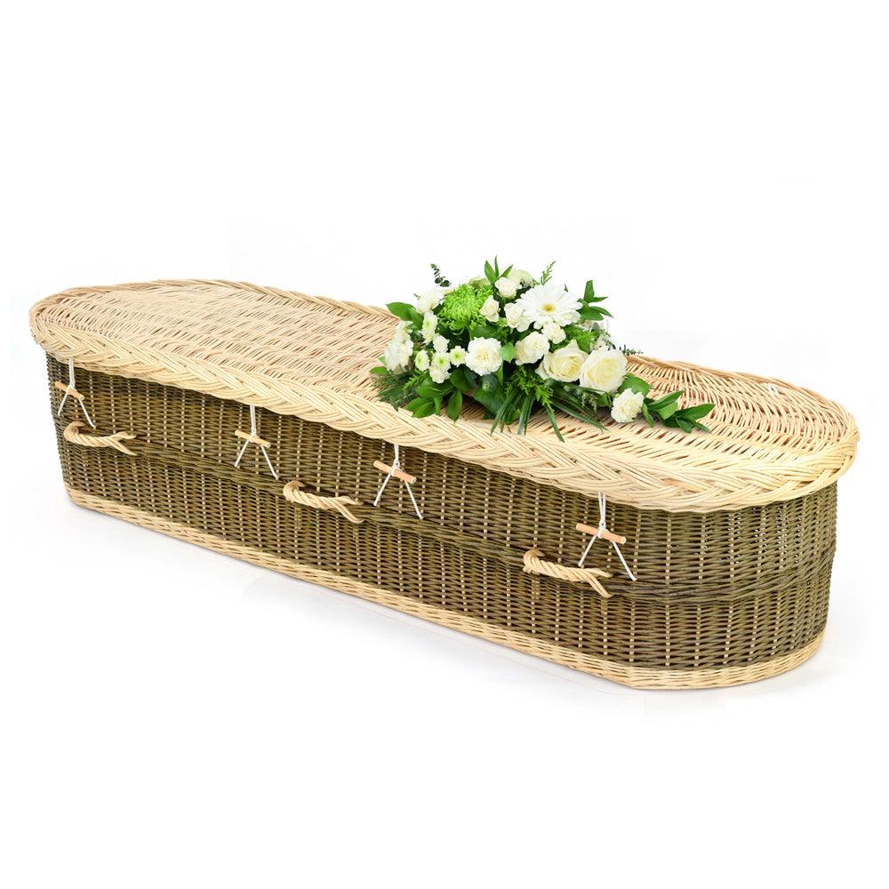 English Willow Round - Ecoffins