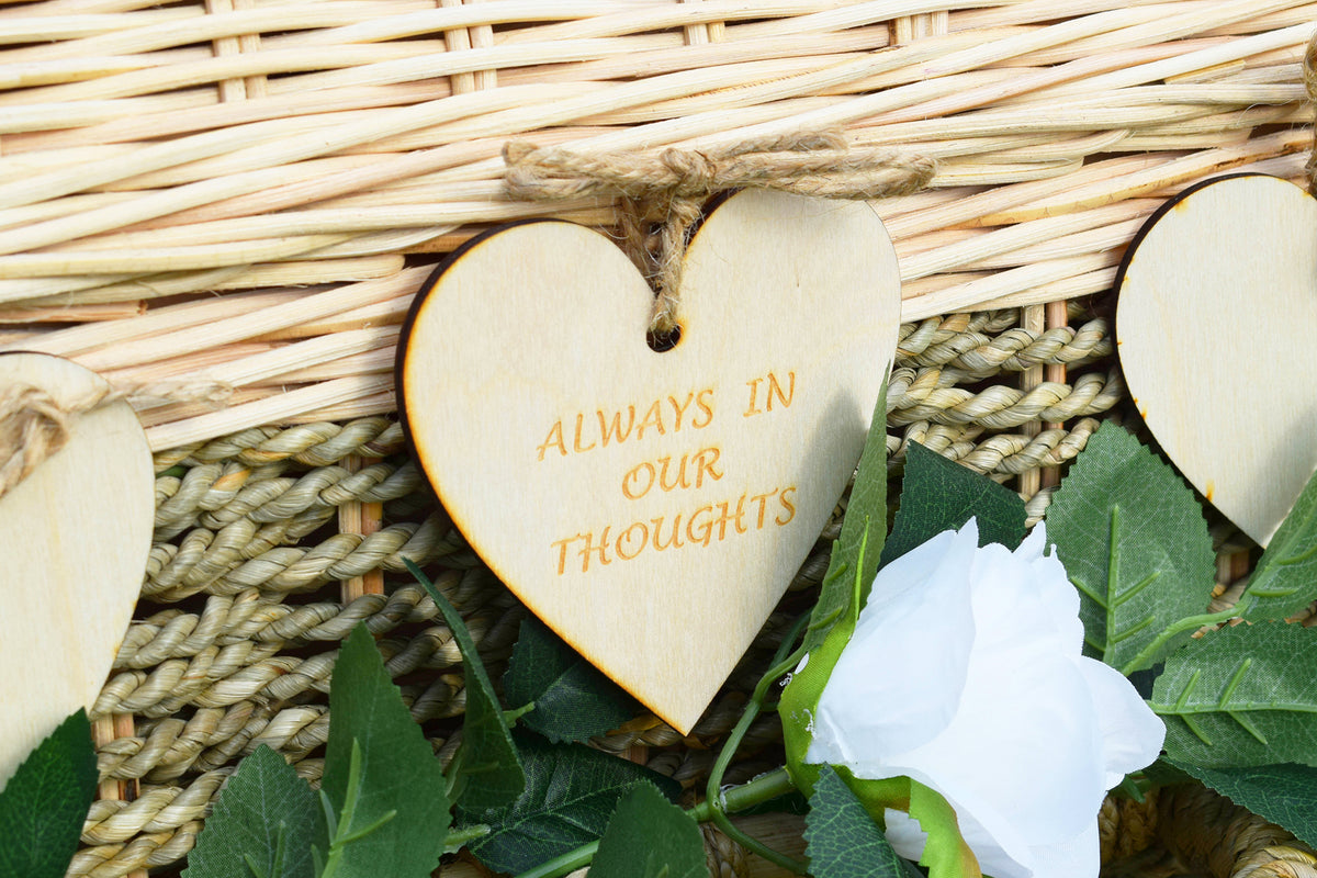 Heart Tags - Ecoffins