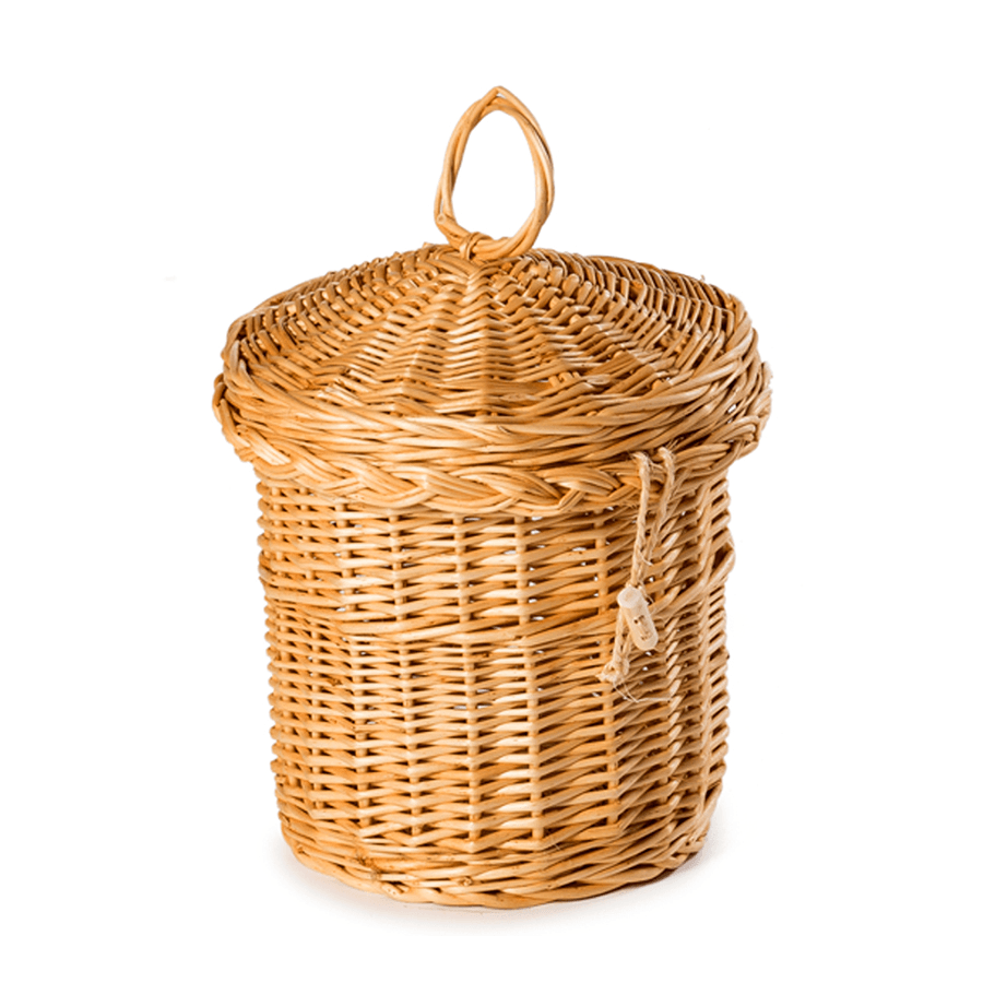 Light Willow Dahlia Ashes Casket - Ecoffins