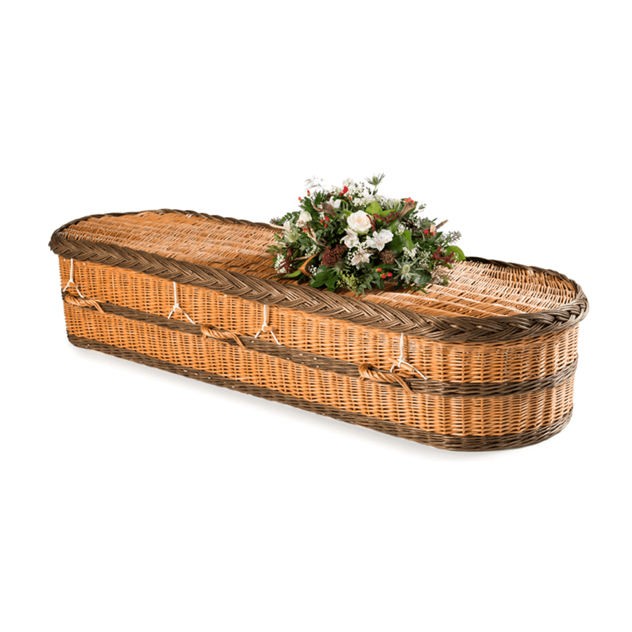 English Willow Round - Ecoffins