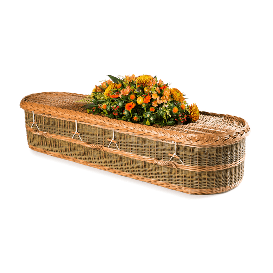 English Willow Round - Ecoffins