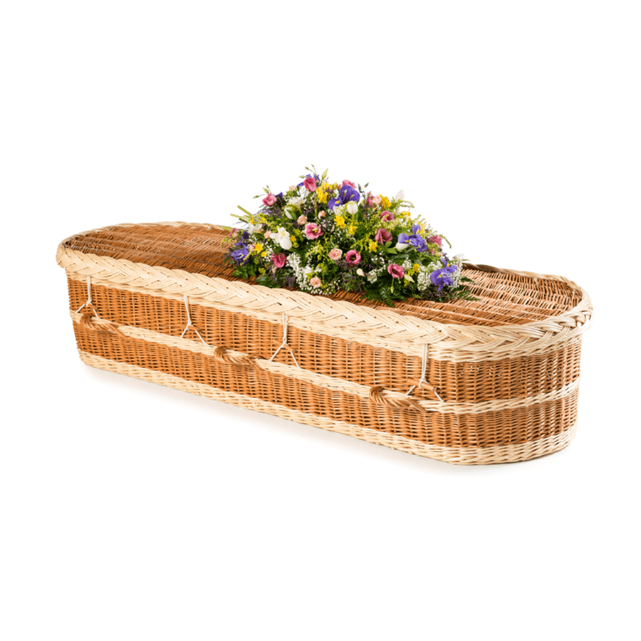 English Willow Round - Ecoffins